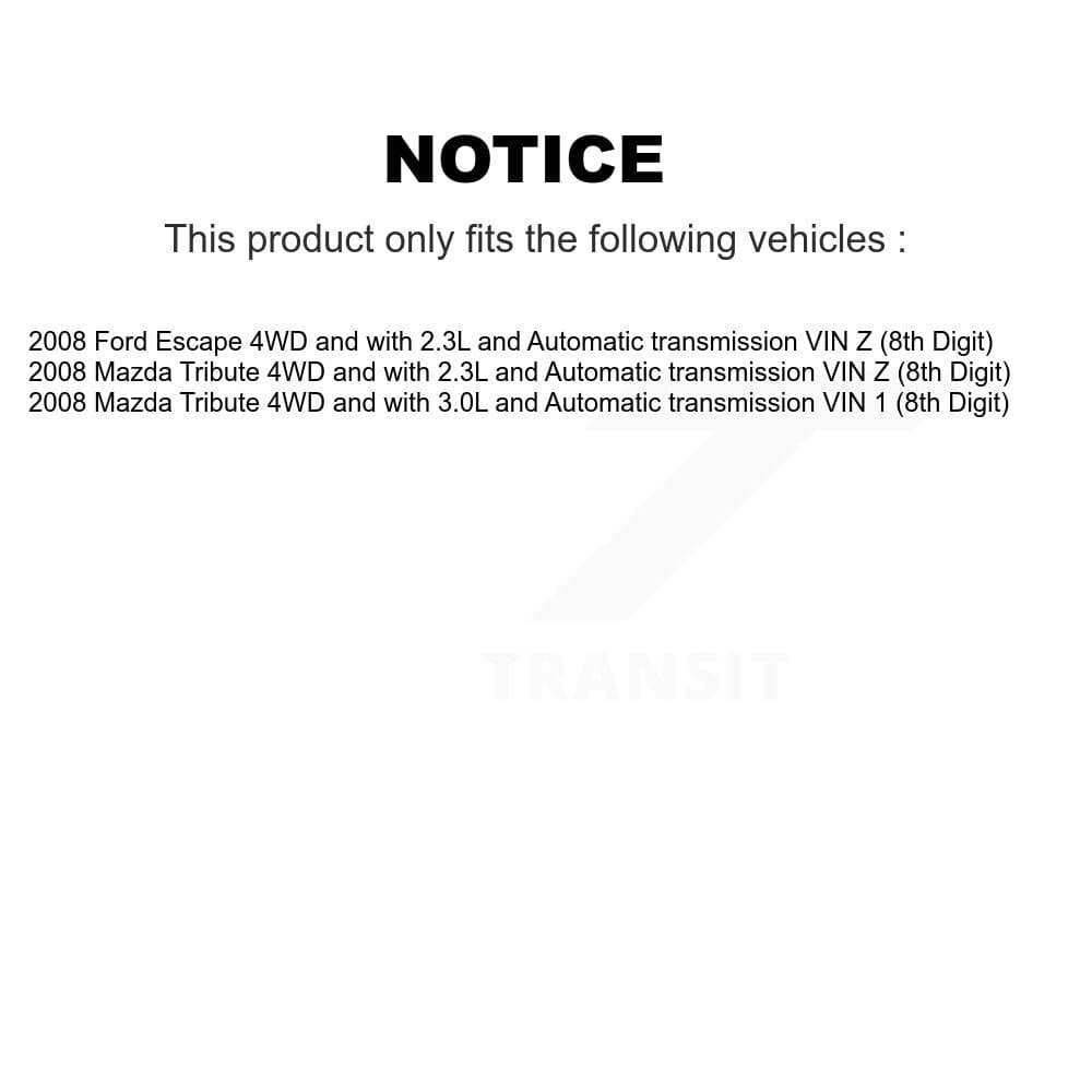 Kugel - KCV-100185 - Front and Rear CV Axle Shaft Kits image 12