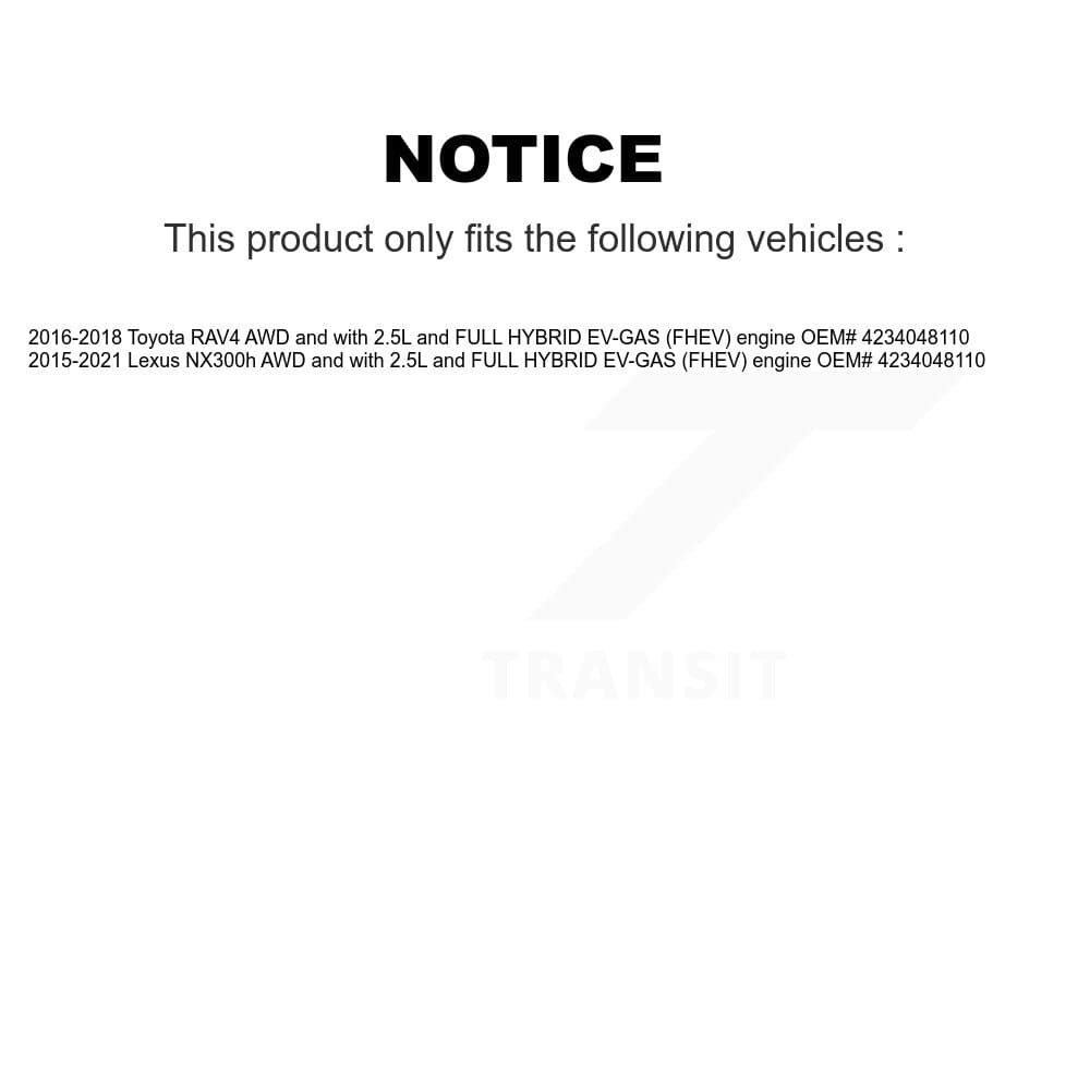 Kugel - KCV-100391 - Rear CV Axle Shaft Kits image 12