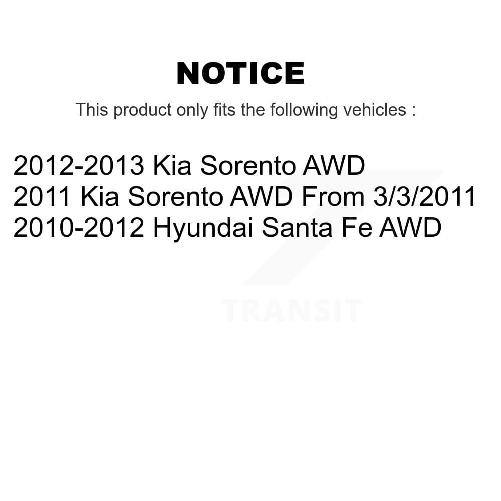 Kugel - KCV-100392 - Rear CV Axle Shaft Kits image 12