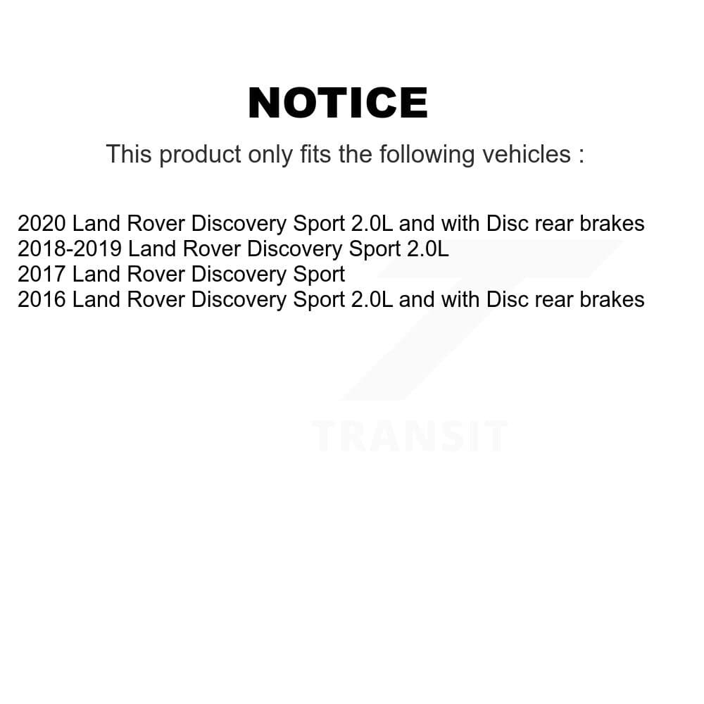 CMX - KCW-100863 - Rear Disc Brake Pad Kits image 9