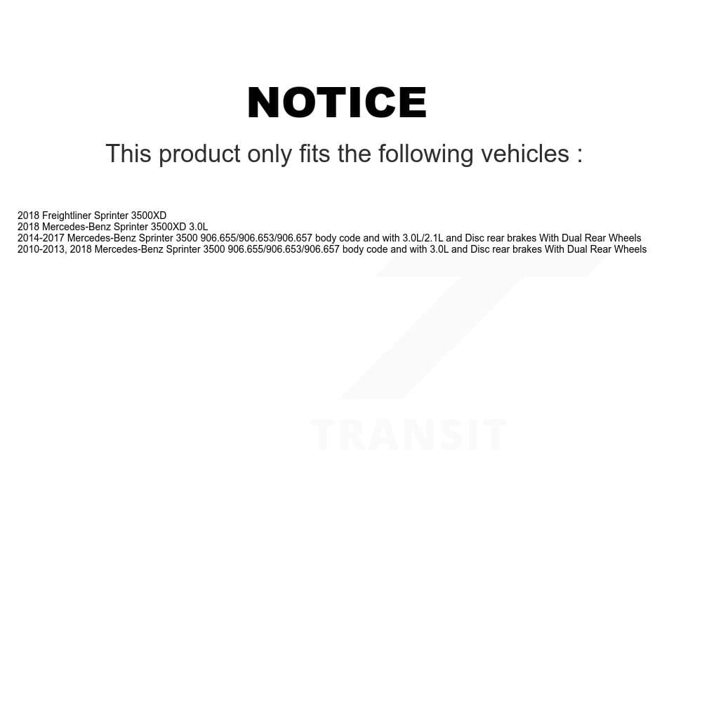 CMX - KCW-100935 - Rear Disc Brake Pad Kits image 9