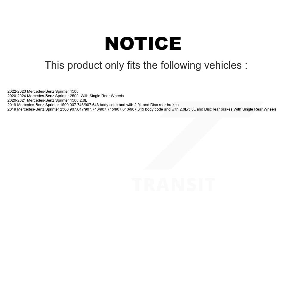 CMX - KCW-101247 - Rear Disc Brake Pad Kits image 9