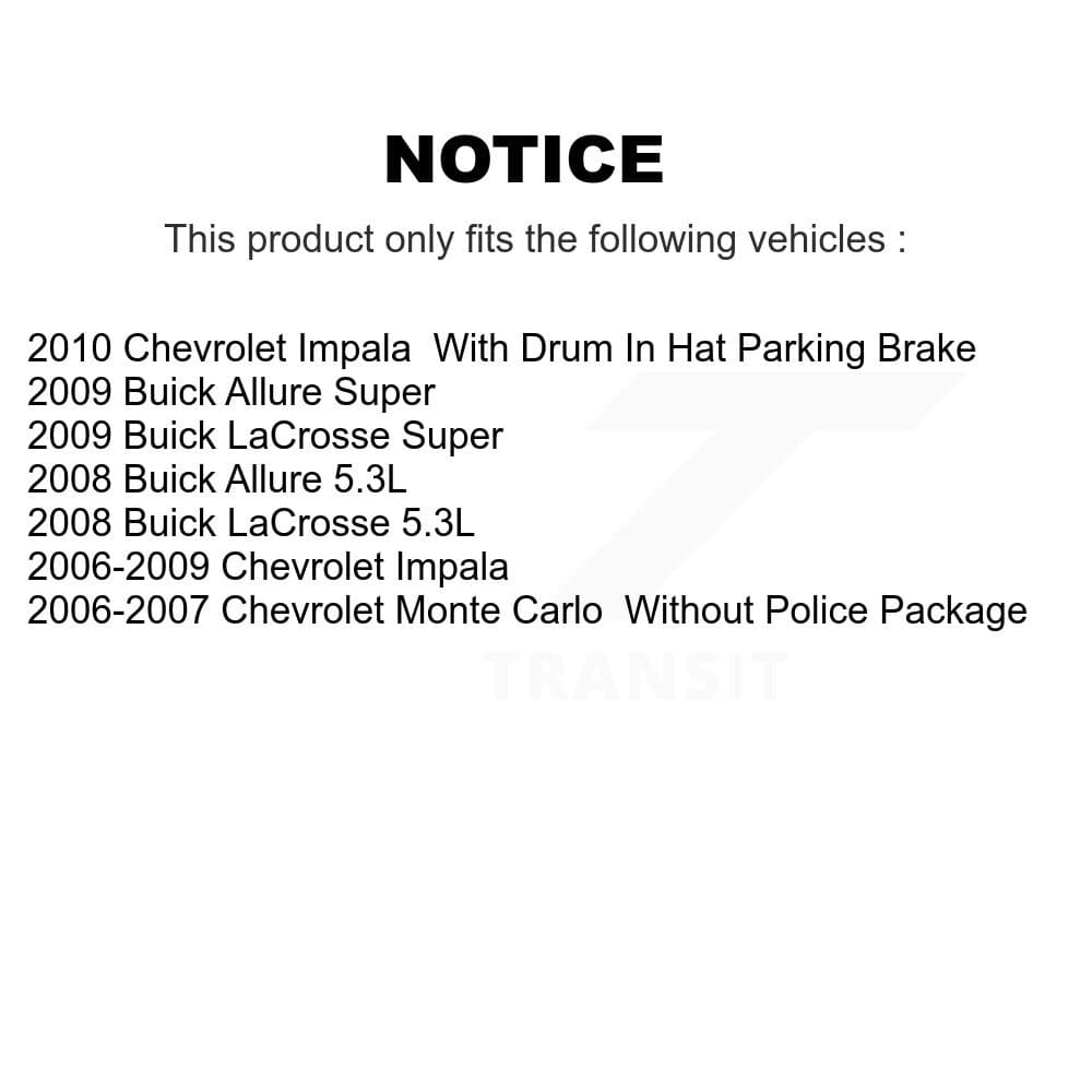 CMX - KCX-100017 - Front and Rear Disc Brake Pad Kits image 9