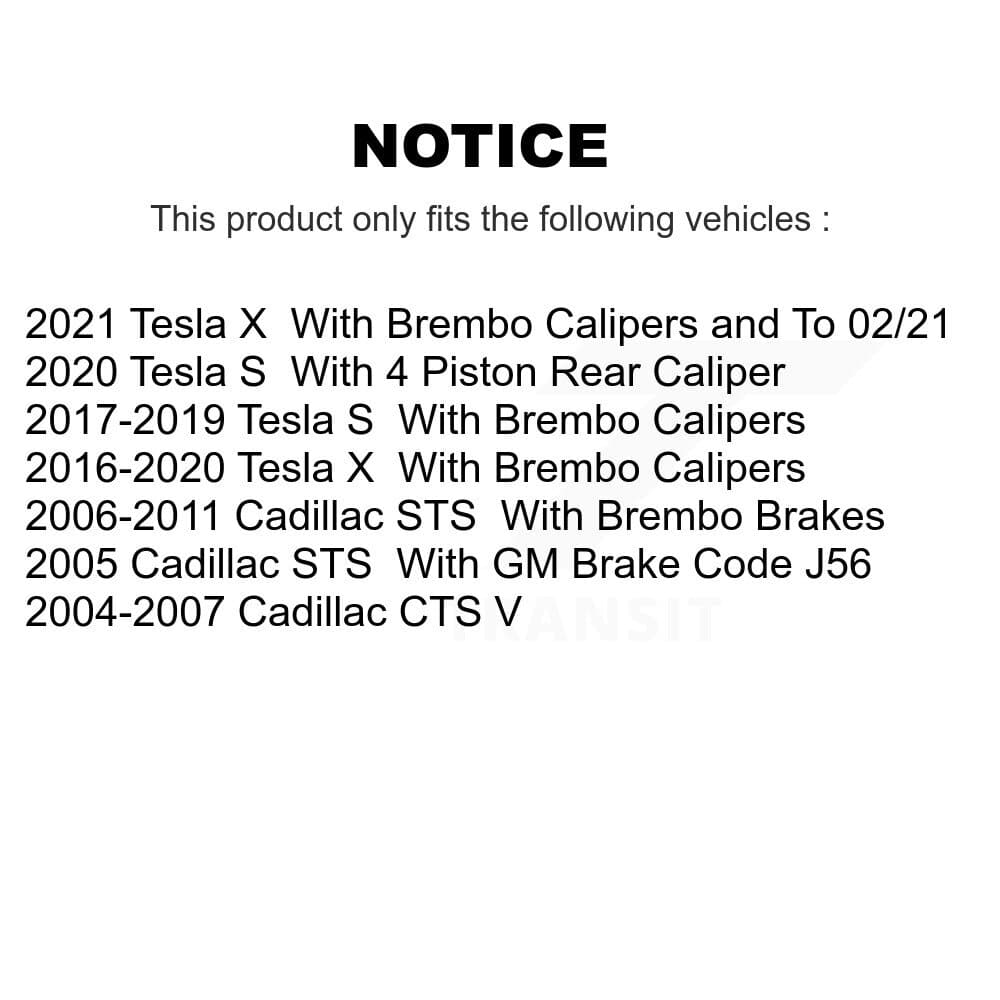 CMX - KCX-100300 - Front and Rear Disc Brake Pad Kits image 9
