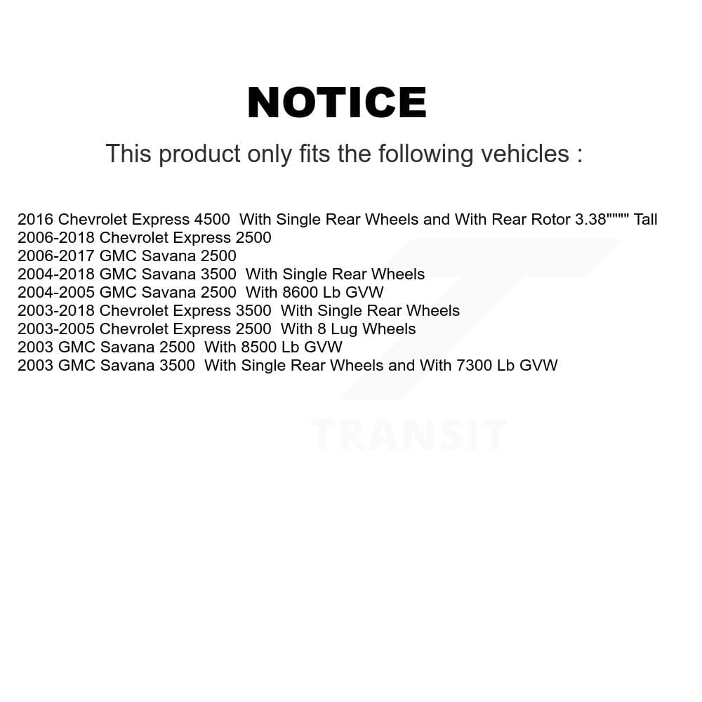 CMX - KCX-100352 - Front and Rear Disc Brake Pad Kits image 9
