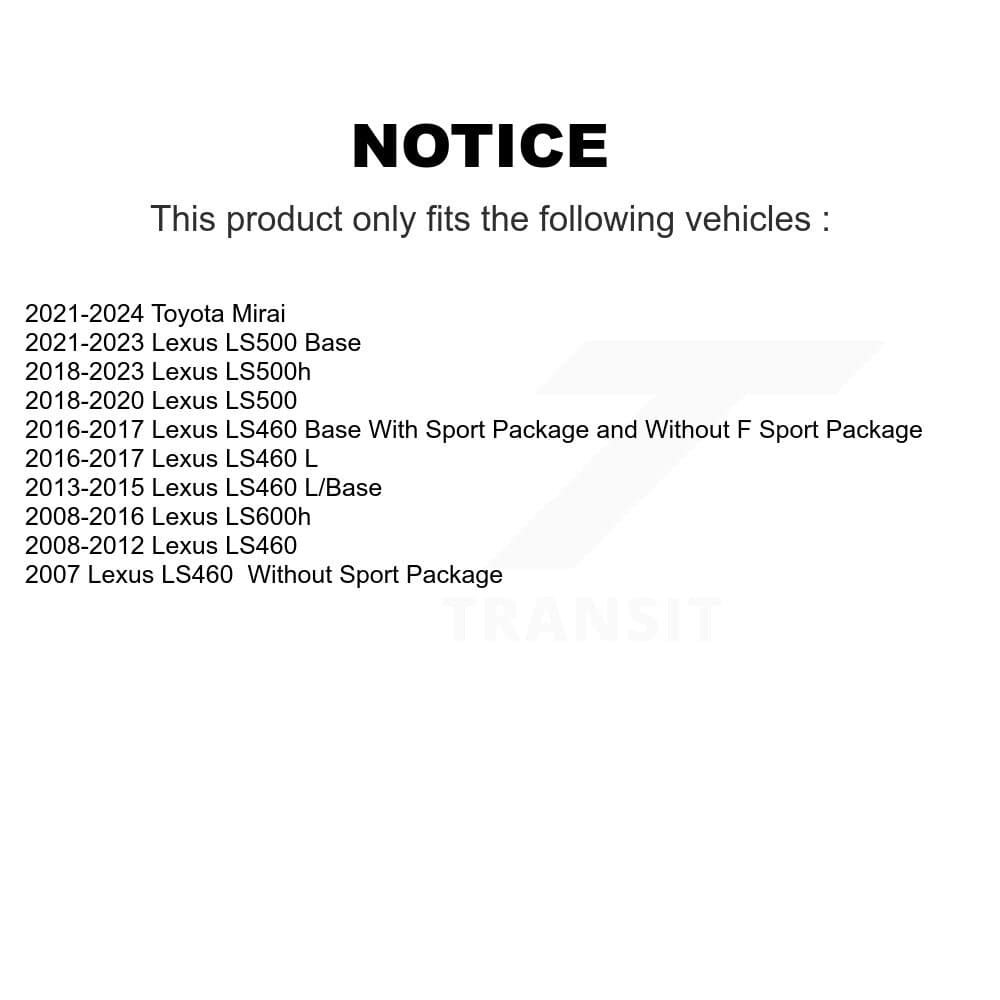 CMX - KCX-100663 - Front and Rear Disc Brake Pad Kits image 9