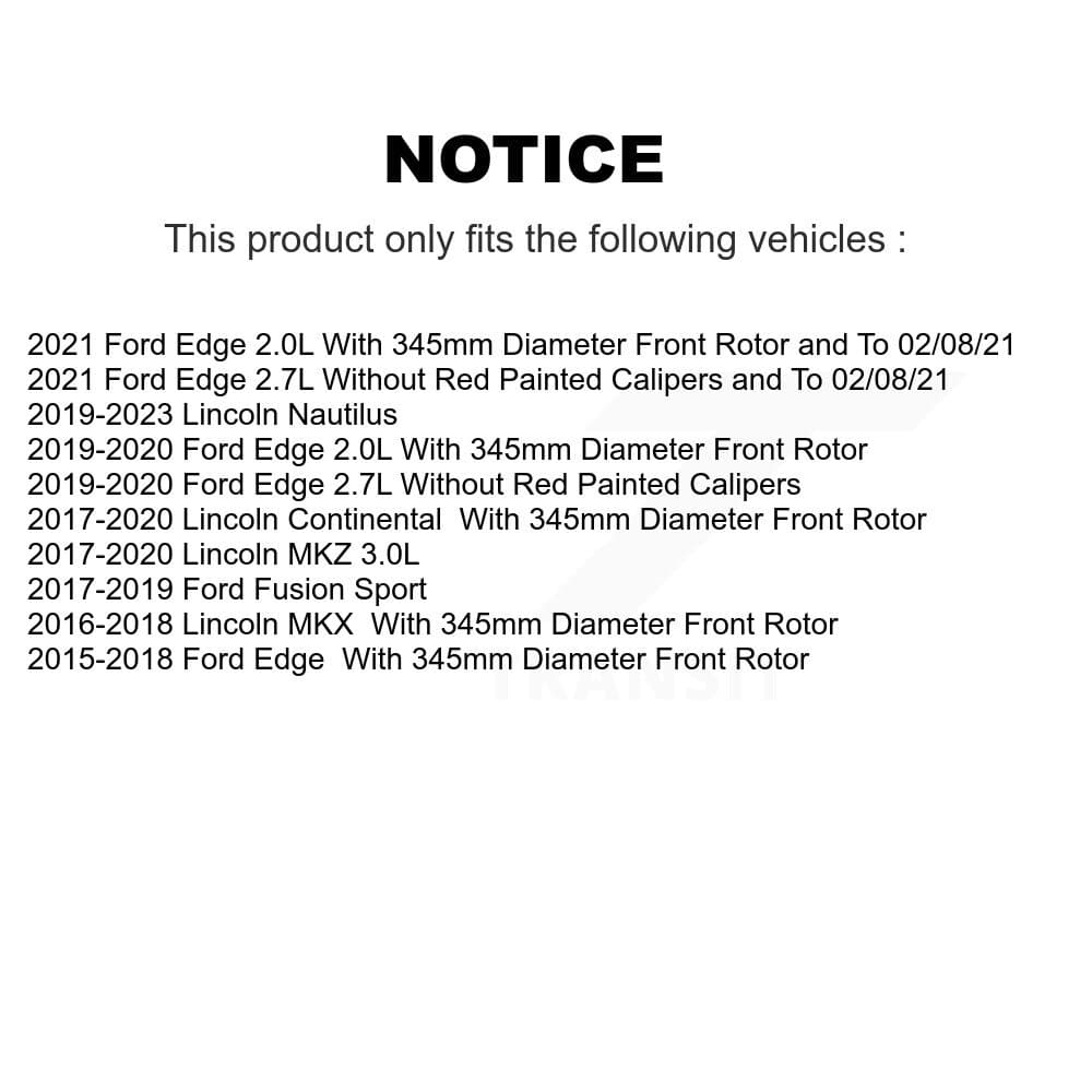 DS-One - KD-100024 - Front Disc Brake Rotor Kits image 17