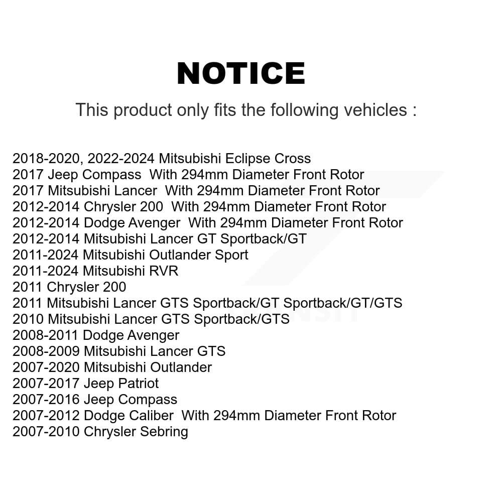 DS-One - KD-100029 - Front Disc Brake Rotor Kits image 17