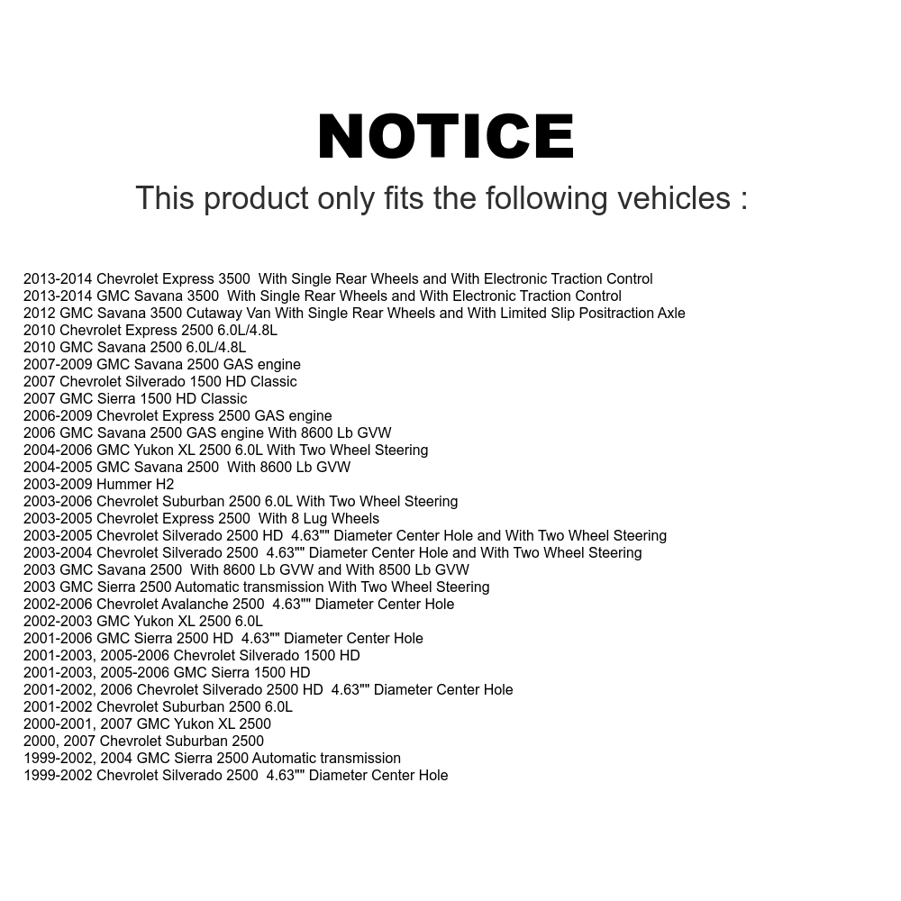 DS-One - KD-100104 - Rear Disc Brake Rotor Kits image 17