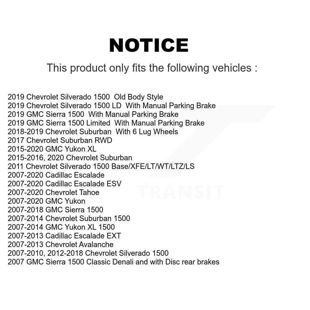 DS-One - KD-100106 - Rear Disc Brake Rotor Kits image 17