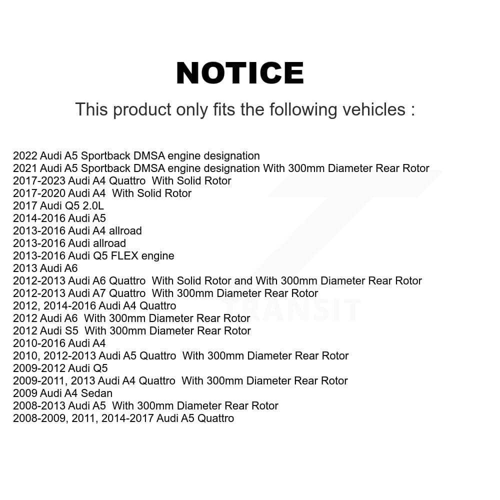 DS-One - KD-100168 - Rear Disc Brake Rotor Kits image 17