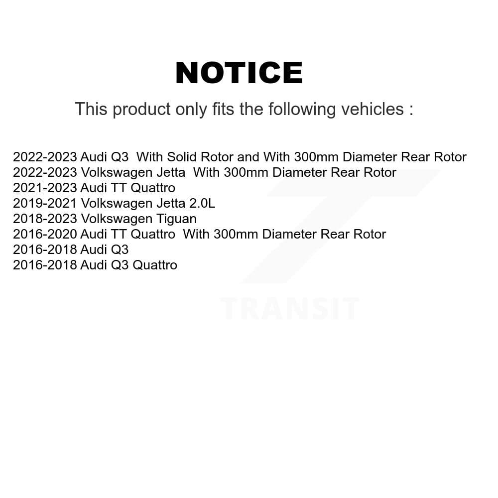 DS-One - KD-100195 - Rear Disc Brake Rotor Kits image 17