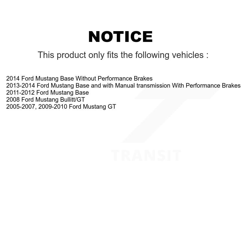 DS-One - KD-100218 - Front and Rear Disc Brake Rotor Kits image 17