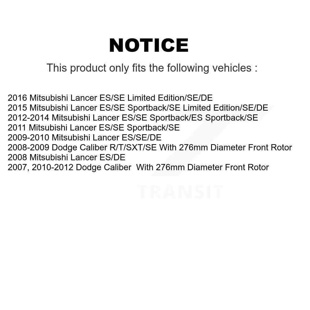 DS-One - KD-100247 - Front and Rear Disc Brake Rotor Kits image 17