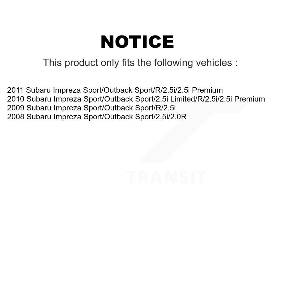 DS-One - KD-100263 - Front and Rear Disc Brake Rotor Kits image 17