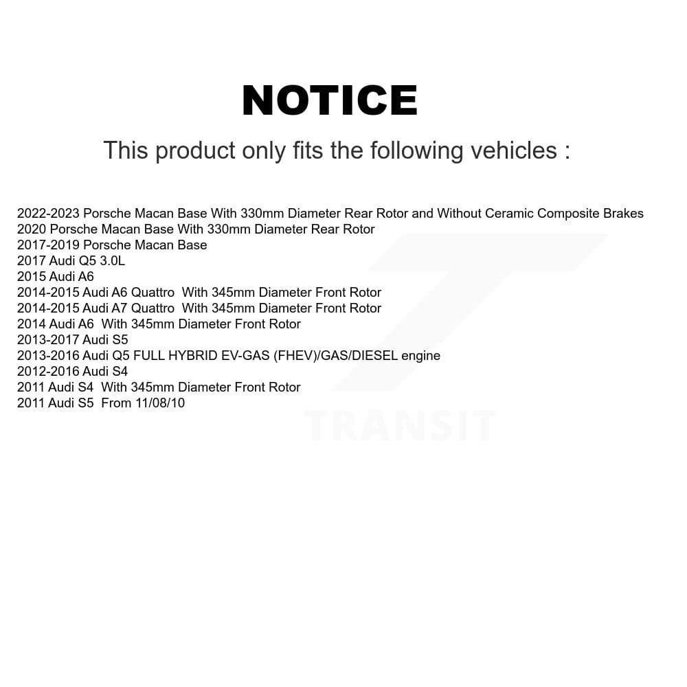 DS-One - KD-100319 - Front and Rear Disc Brake Rotor Kits image 17