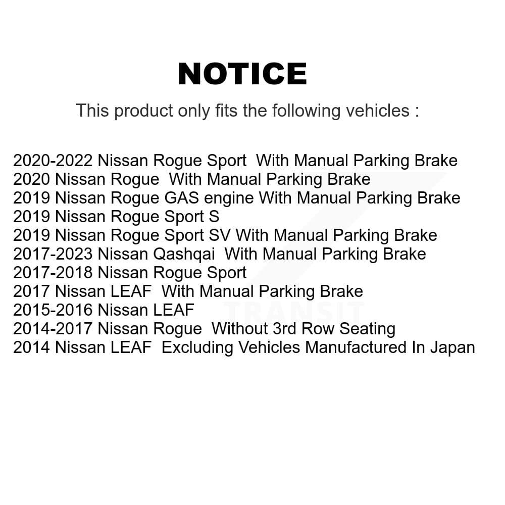 DS-One - KD-100355 - Front and Rear Disc Brake Rotor Kits image 17