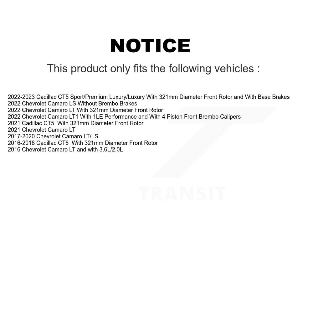 DS-One - KD-100369 - Front and Rear Disc Brake Rotor Kits image 17