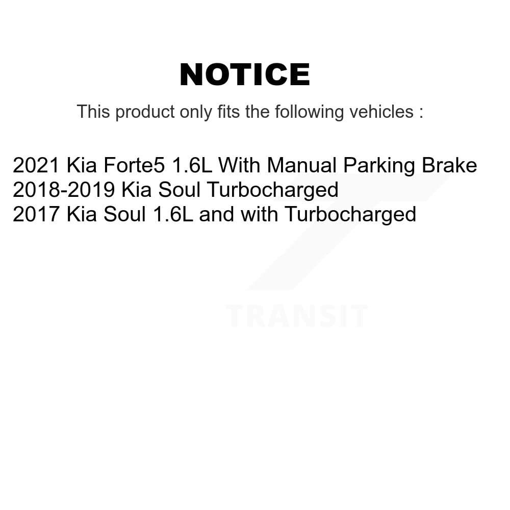 DS-One - KD-100384 - Front and Rear Disc Brake Rotor Kits image 17