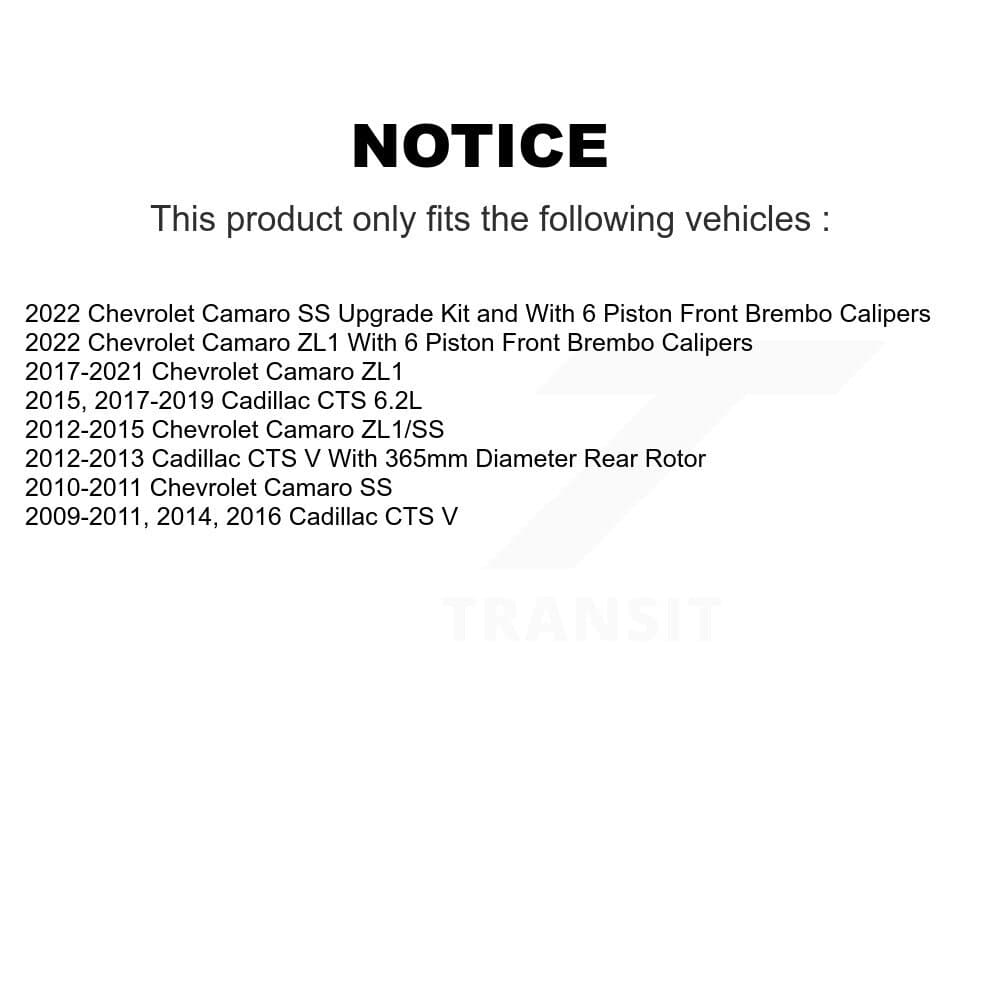 DS-One - KD-100412 - Rear Disc Brake Rotor Kits image 17