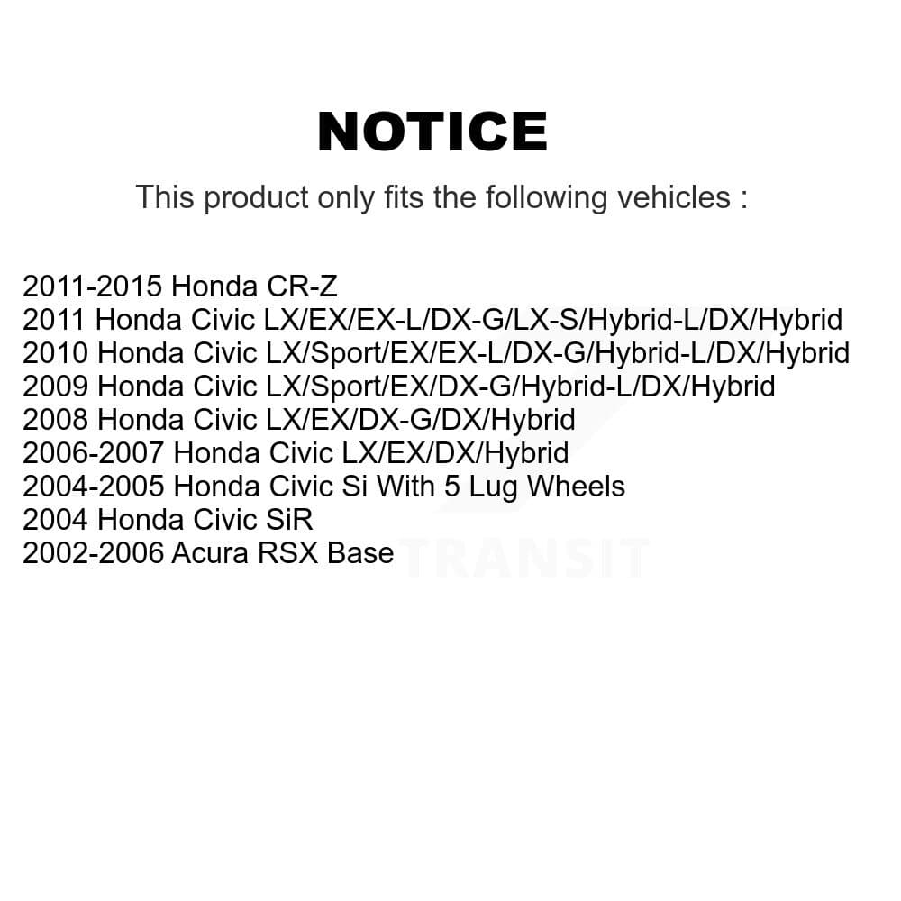 DS-One - KD-100434 - Front Disc Brake Rotor Kits image 17