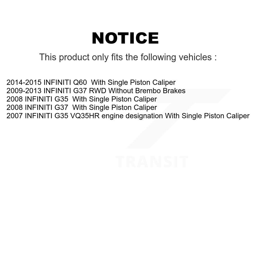 DS-One - KD-100440 - Front Disc Brake Rotor Kits image 17