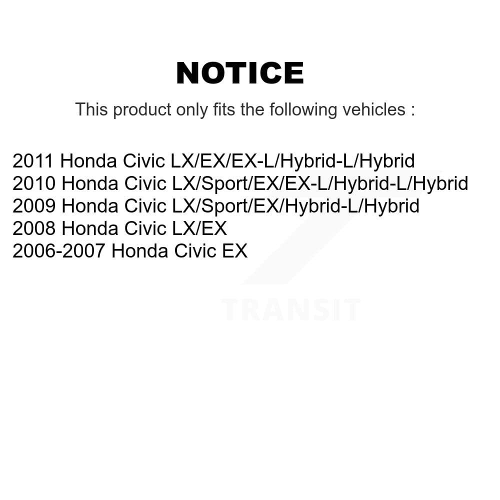 DS-One - KD-100469 - Front and Rear Disc Brake Rotor Kits image 17