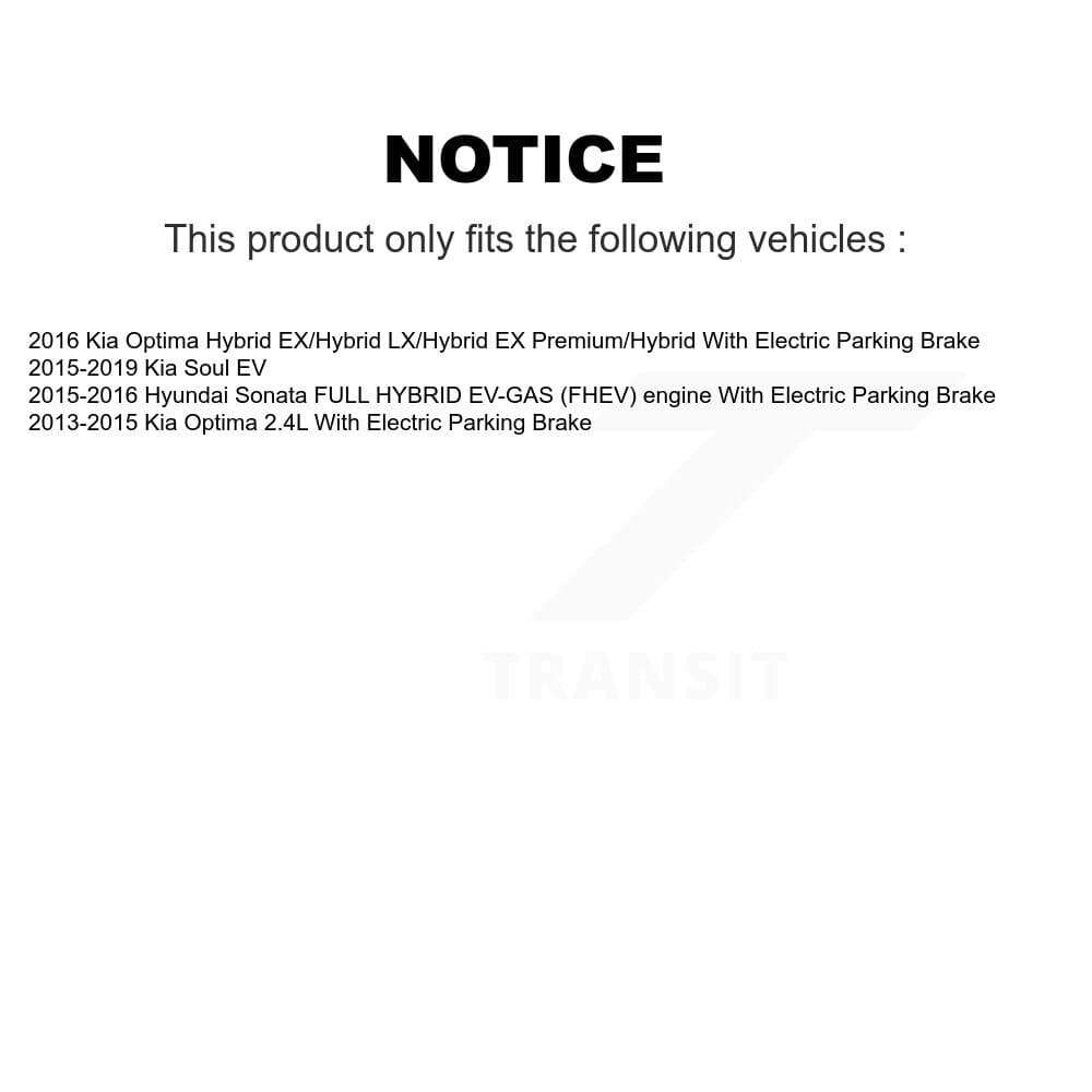 DS-One - KD-100480 - Front and Rear Disc Brake Rotor Kits image 17