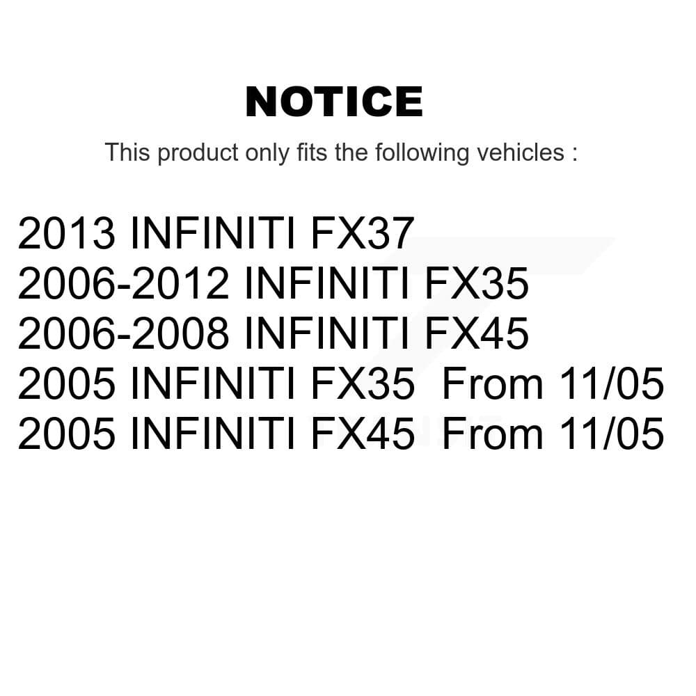 DS-One - KD-100481 - Front and Rear Disc Brake Rotor Kits image 17
