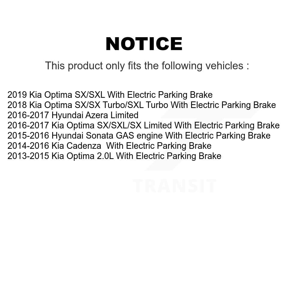 DS-One - KD-100501 - Front and Rear Disc Brake Rotor Kits image 17
