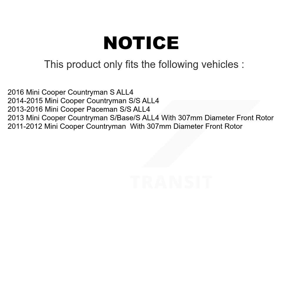 DS-One - KD-100504 - Front and Rear Disc Brake Rotor Kits image 17