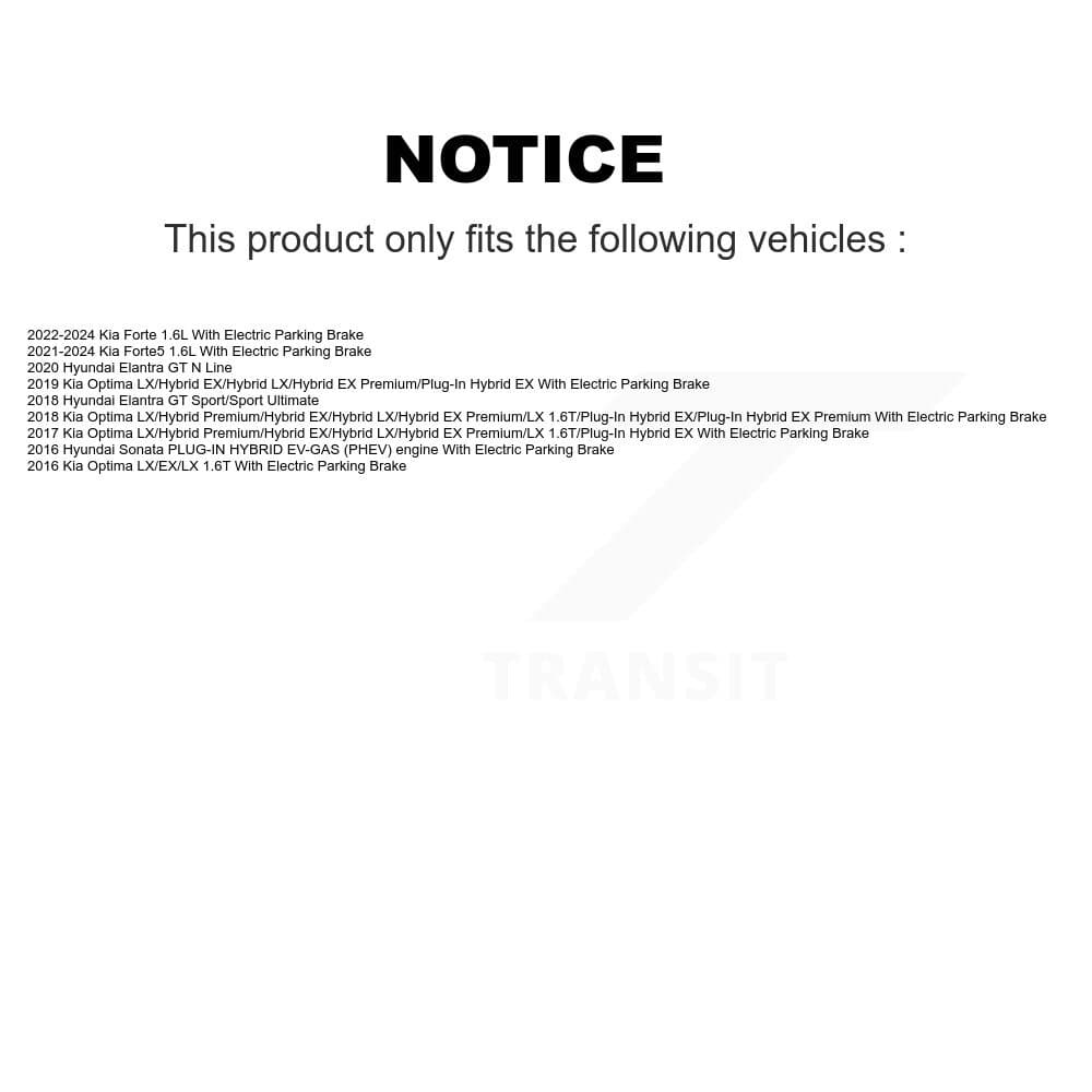 DS-One - KD-100512 - Front and Rear Disc Brake Rotor Kits image 17