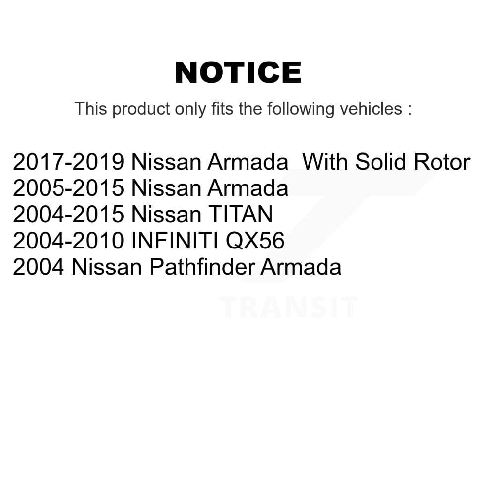 DS-One - KD-100528 - Rear Disc Brake Rotor Kits image 17
