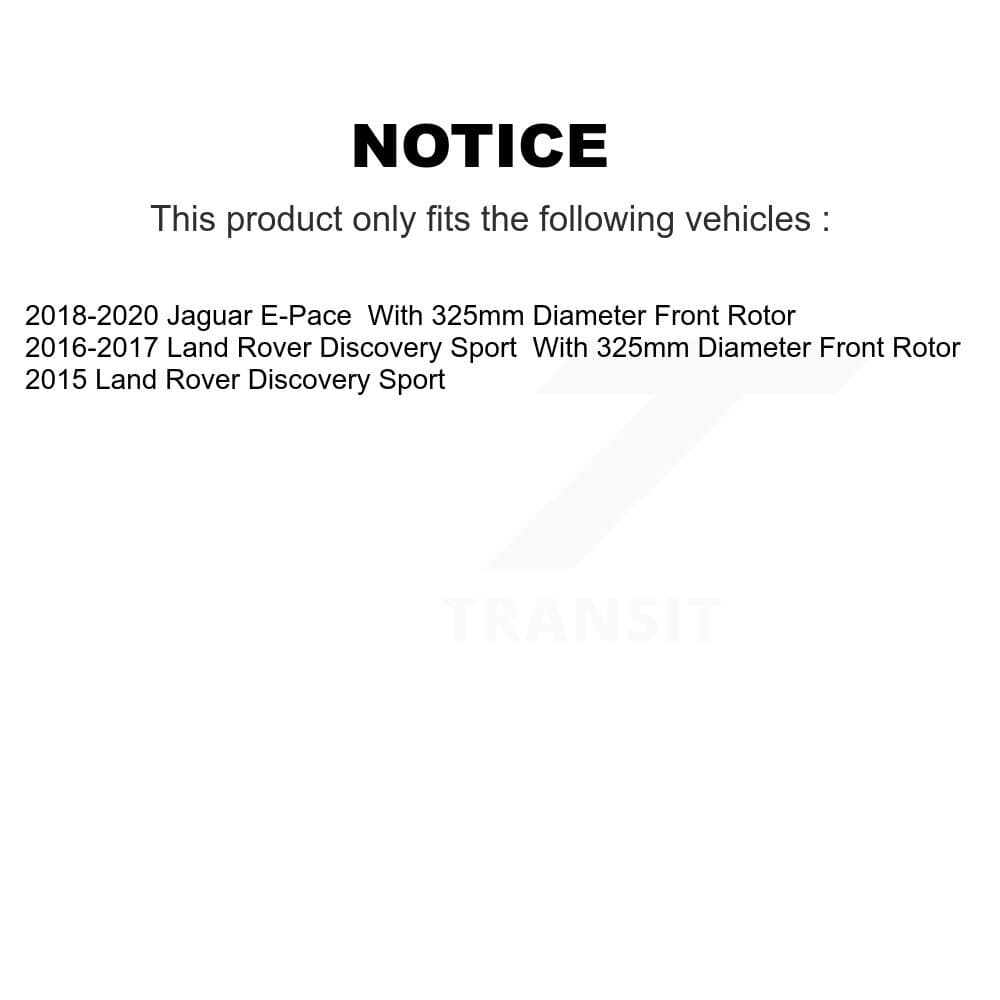 DS-One - KD-100561 - Front and Rear Disc Brake Rotor Kits image 17
