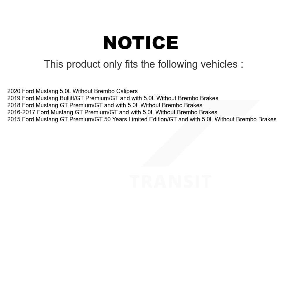 DS-One - KD-100574 - Front and Rear Disc Brake Rotor Kits image 17