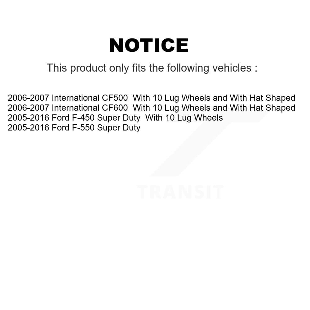 DS-One - KD-100612 - Front and Rear Disc Brake Rotor Kits image 17