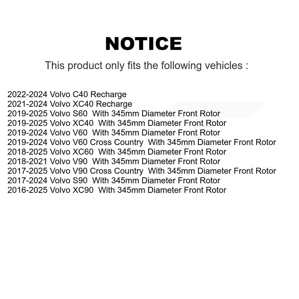 DS-One - KD-100756 - Front Disc Brake Rotor Kits image 17