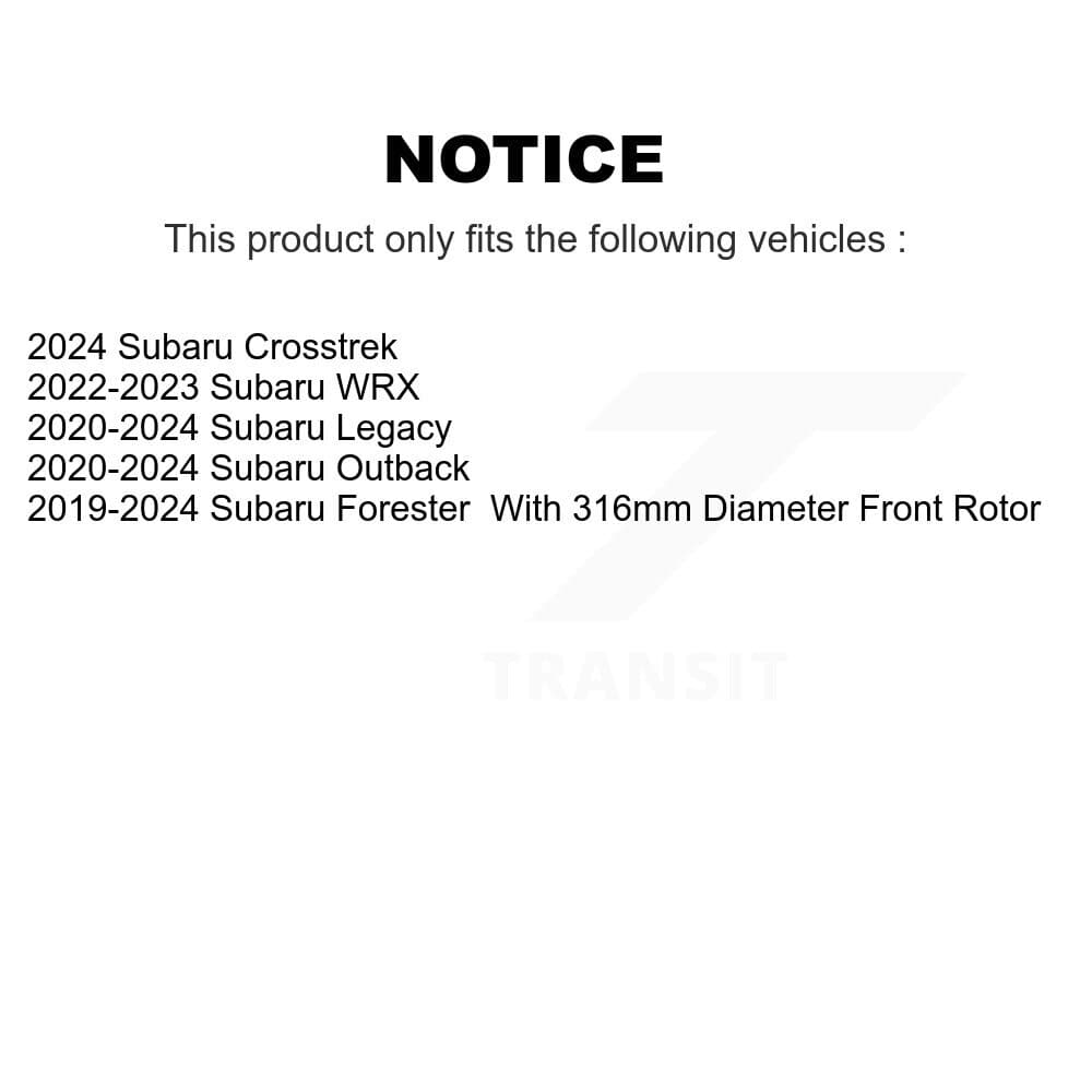 DS-One - KD-100767 - Front Disc Brake Rotor Kits image 17