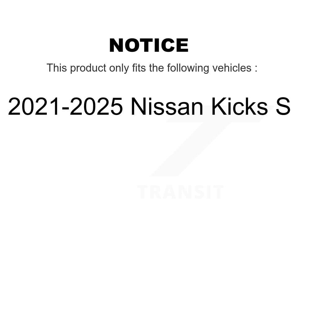 DS-One - KD-100837 - Front and Rear Disc Brake Rotor Kits image 17