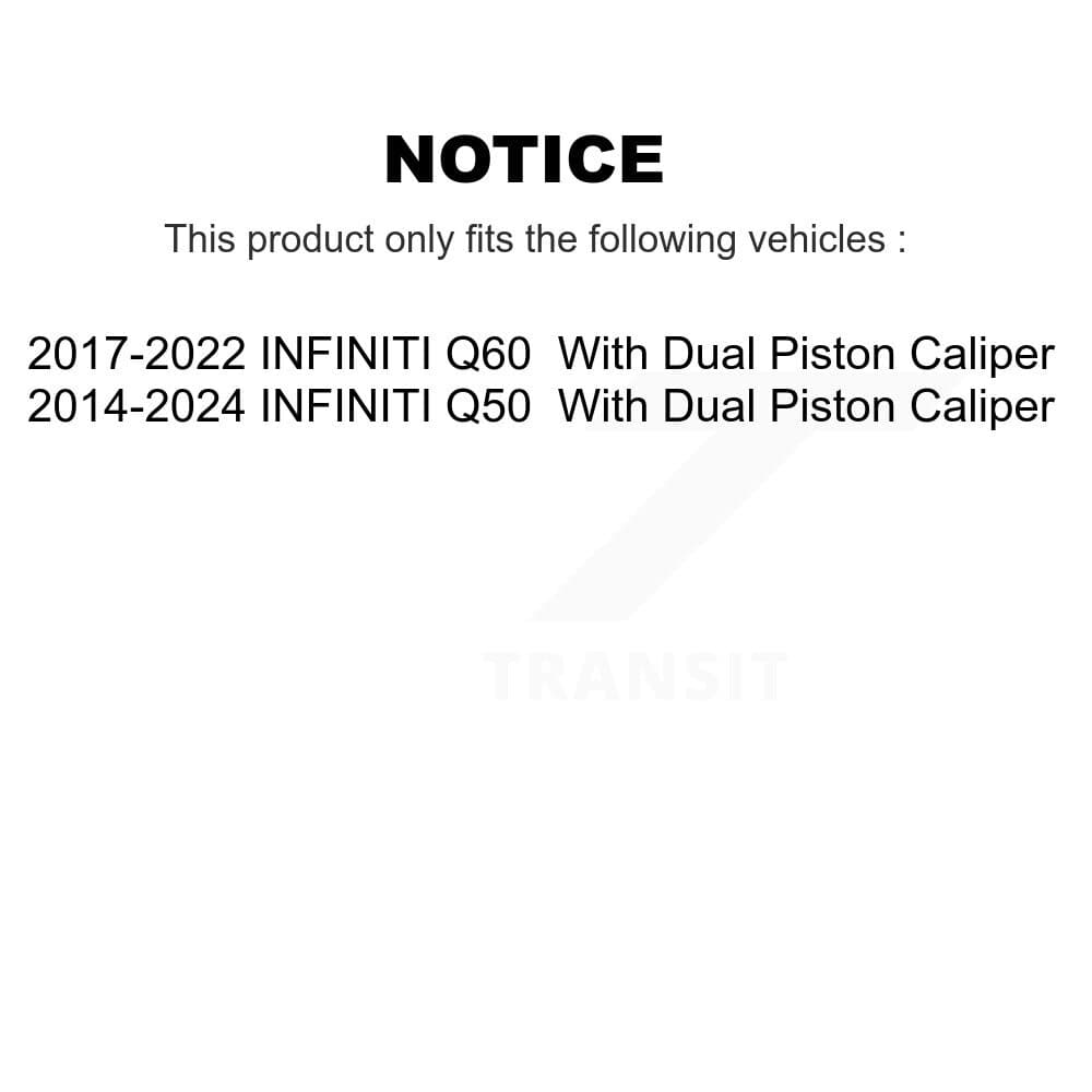 DS-One - KD-100847 - Front and Rear Disc Brake Rotor Kits image 17