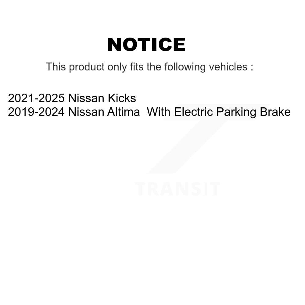DS-One - KD-100860 - Rear Disc Brake Rotor Kits image 17