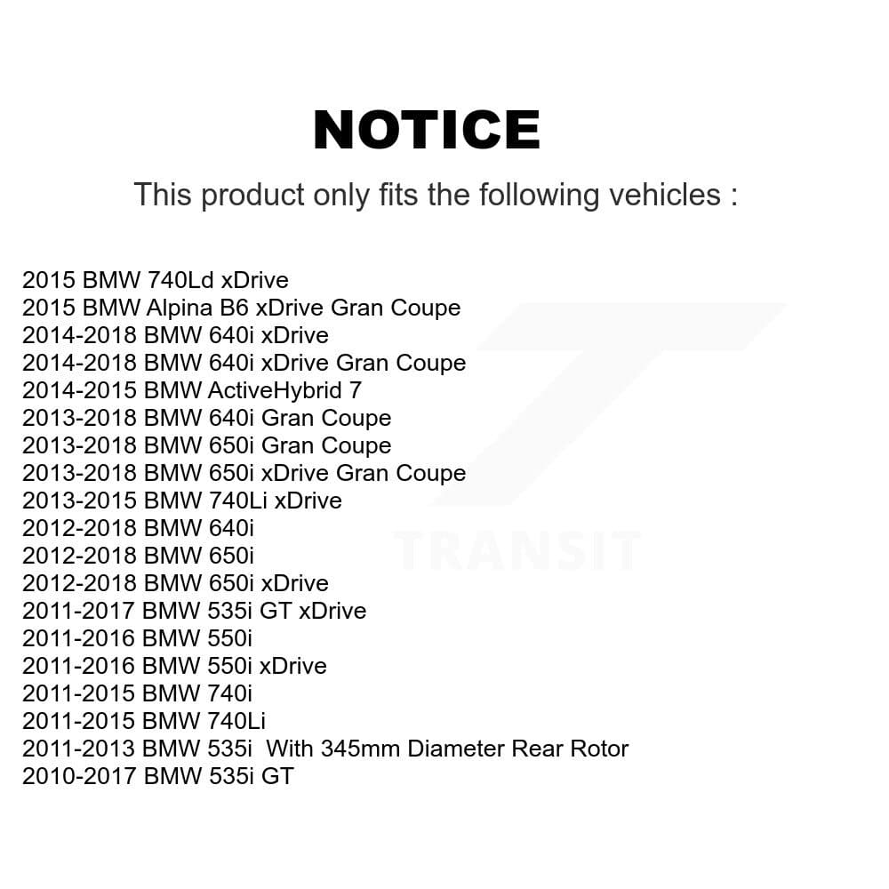 DS-One - KD-100891 - Rear Disc Brake Rotor Kits image 17