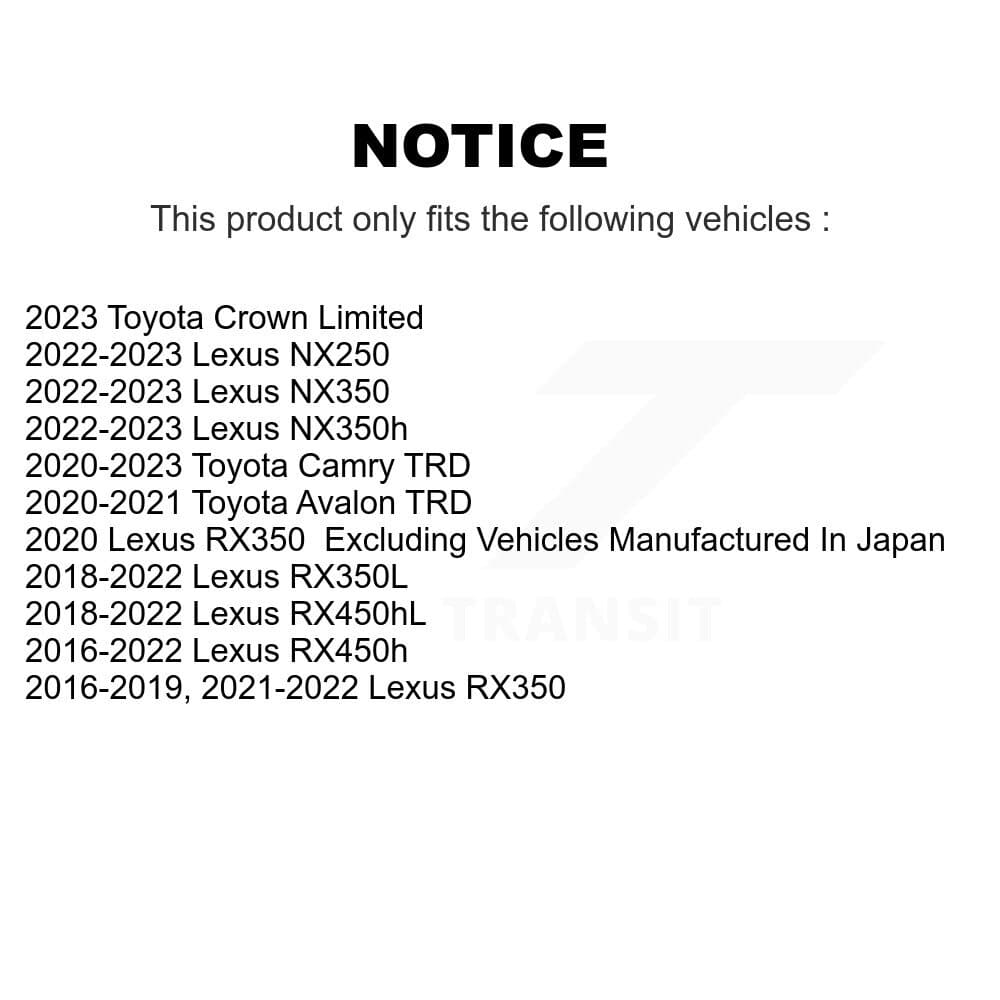 Transit Auto - KDA-100132 - Front Disc Brake Kits image 19