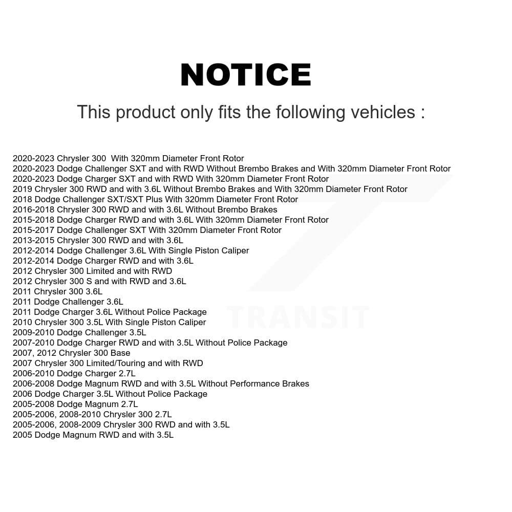 Transit Auto - KDA-100255 - Front Disc Brake Kits image 19