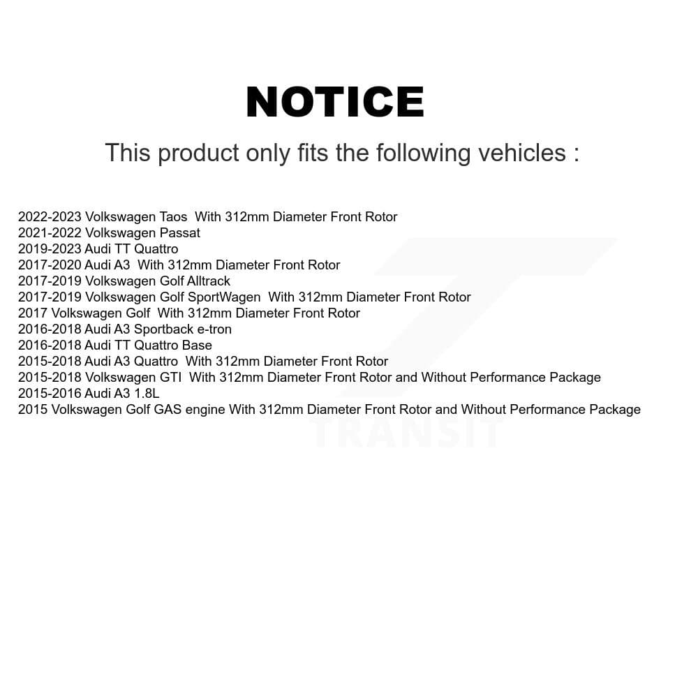 Transit Auto - KDA-100278 - Front Disc Brake Kits image 19