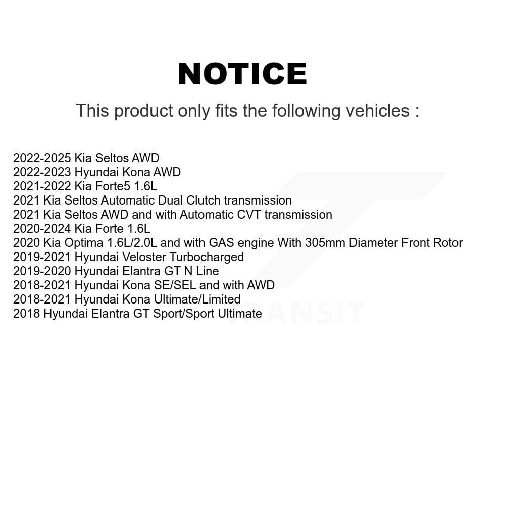 Transit Auto - KDA-100296 - Front Disc Brake Kits image 19