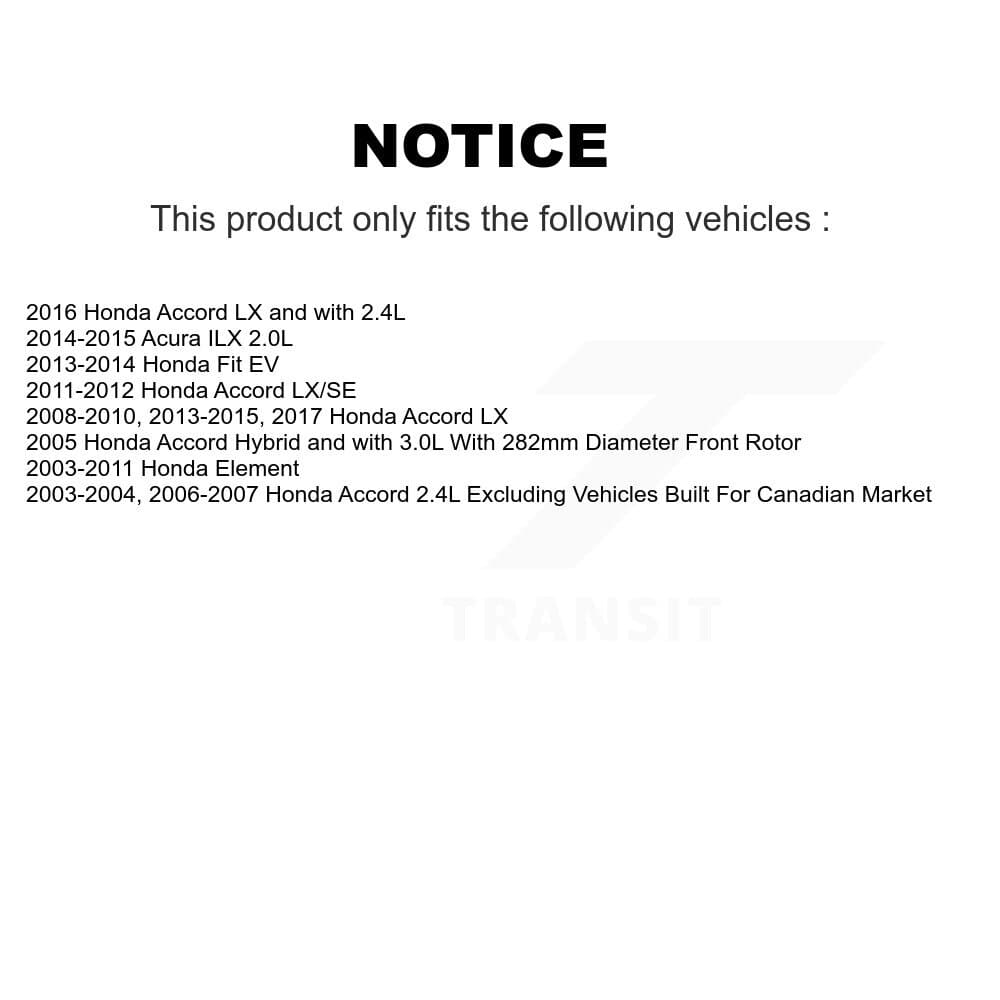 Transit Auto - KDA-100355 - Front Disc Brake Kits image 19