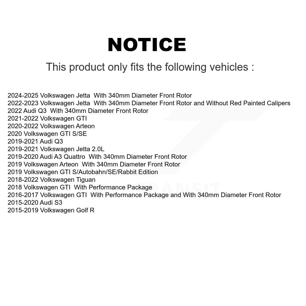 Transit Auto - KDA-100529 - Front Disc Brake Kits image 19