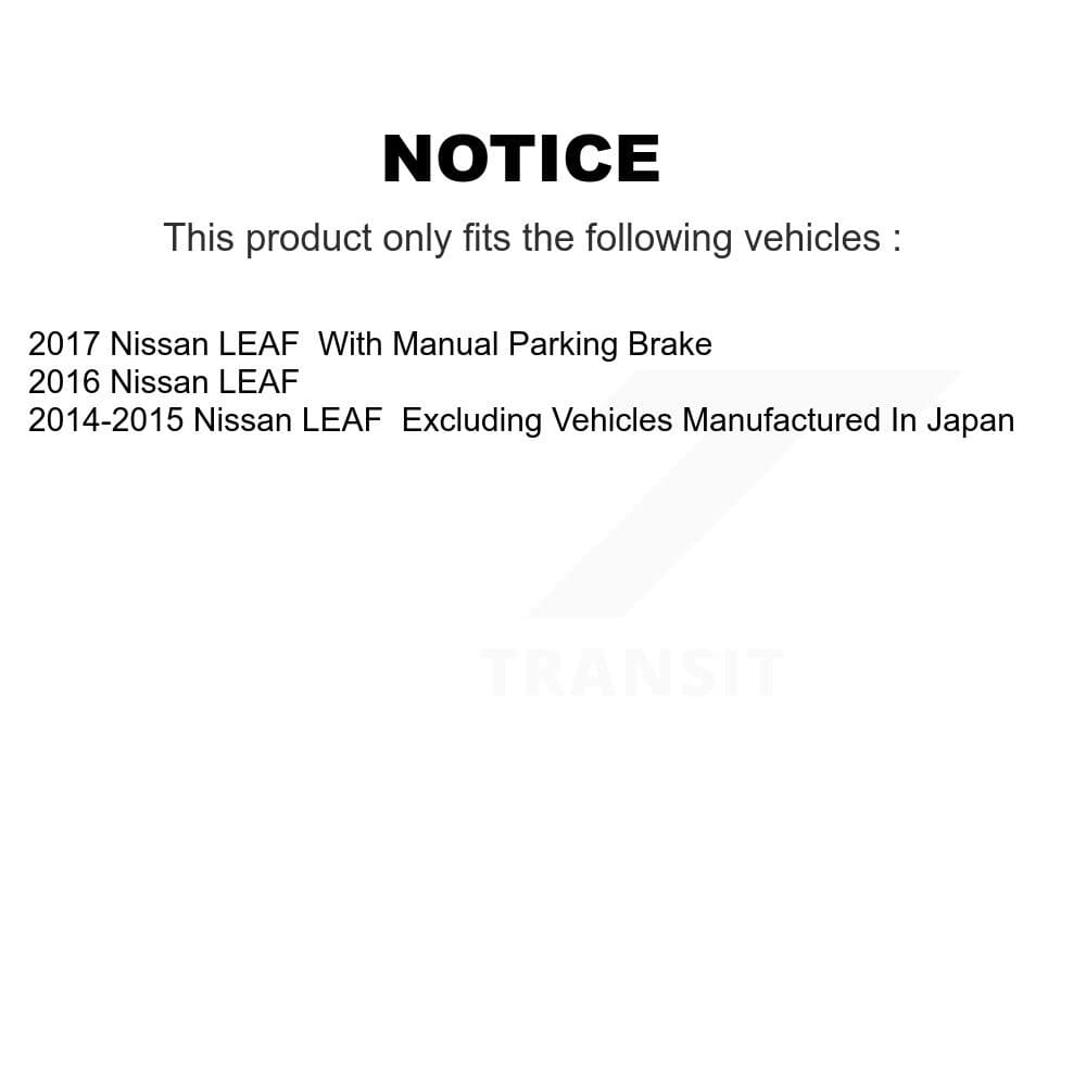Transit Auto - KDA-100603 - Front and Rear Disc Brake Kits image 19