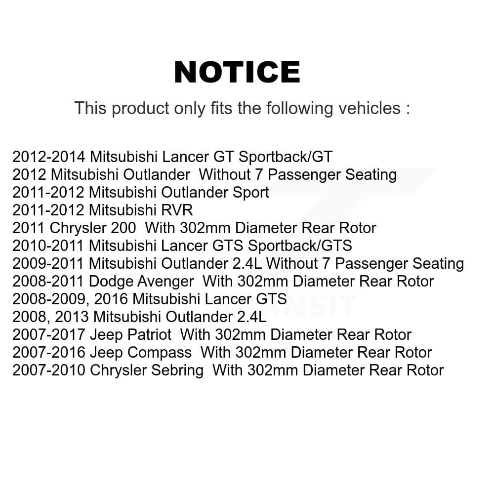Transit Auto - KDA-100648 - Front and Rear Disc Brake Kits image 19